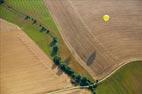Photos aériennes de "montgolfiere" - Photo réf. C157941 - Lorraine Mondial Air Ballons 2015 : Vol du Dimanche 26 Juillet le matin lors du Record Mondial de Dcollage en Ligne. (The Great Line, In-line Mass Ascent)