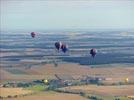 Photos aériennes de "lmab" - Photo réf. E157816 - Lorraine Mondial Air Ballons 2015 : Vol du Dimanche 26 Juillet le matin lors du Record Mondial de Dcollage en Ligne. (The Great Line, In-line Mass Ascent)