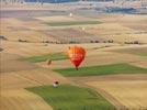 Photos aériennes de "montgolfiere" - Photo réf. E157822 - Lorraine Mondial Air Ballons 2015 : Vol du Dimanche 26 Juillet le matin lors du Record Mondial de Dcollage en Ligne. (The Great Line, In-line Mass Ascent)