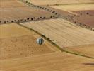 Photos aériennes de "montgolfiere" - Photo réf. E157824 - Lorraine Mondial Air Ballons 2015 : Vol du Dimanche 26 Juillet le matin lors du Record Mondial de Dcollage en Ligne. (The Great Line, In-line Mass Ascent)