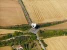 Photos aériennes de "montgolfiere" - Photo réf. E157825 - Lorraine Mondial Air Ballons 2015 : Vol du Dimanche 26 Juillet le matin lors du Record Mondial de Dcollage en Ligne. (The Great Line, In-line Mass Ascent)