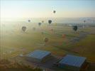 Photos aériennes de "montgolfiere" - Photo réf. E157961 - Lorraine Mondial Air Ballons 2015 : Vol du Vendredi 31 Juillet le matin.