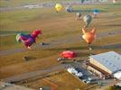 Photos aériennes de "montgolfiere" - Photo réf. E157963 - Lorraine Mondial Air Ballons 2015 : Vol du Vendredi 31 Juillet le matin.