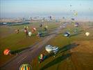 Photos aériennes de "montgolfiere" - Photo réf. E157966 - Lorraine Mondial Air Ballons 2015 : Vol du Vendredi 31 Juillet le matin.