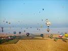 Photos aériennes de "montgolfiere" - Photo réf. E157973 - Lorraine Mondial Air Ballons 2015 : Vol du Vendredi 31 Juillet le matin.