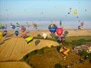 Photos aériennes de "montgolfiere" - Photo réf. E157979 - Lorraine Mondial Air Ballons 2015 : Vol du Vendredi 31 Juillet le matin.