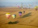 Photos aériennes de "montgolfiere" - Photo réf. E157982 - Lorraine Mondial Air Ballons 2015 : Vol du Vendredi 31 Juillet le matin.