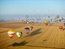 Photos aériennes de "montgolfiere" - Photo réf. E157983 - Lorraine Mondial Air Ballons 2015 : Vol du Vendredi 31 Juillet le matin.