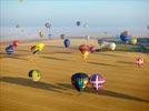 Photos aériennes de "montgolfiere" - Photo réf. E157988 - Lorraine Mondial Air Ballons 2015 : Vol du Vendredi 31 Juillet le matin.