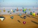 Photos aériennes de "montgolfiere" - Photo réf. E157992 - Lorraine Mondial Air Ballons 2015 : Vol du Vendredi 31 Juillet le matin.