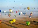 Photos aériennes de "montgolfiere" - Photo réf. E158000 - Lorraine Mondial Air Ballons 2015 : Vol du Vendredi 31 Juillet le matin.