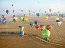 Photos aériennes de "montgolfiere" - Photo réf. E158001 - Lorraine Mondial Air Ballons 2015 : Vol du Vendredi 31 Juillet le matin.