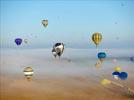 Photos aériennes de "montgolfiere" - Photo réf. E158003 - Lorraine Mondial Air Ballons 2015 : Vol du Vendredi 31 Juillet le matin.