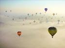 Photos aériennes de "montgolfiere" - Photo réf. E158016 - Lorraine Mondial Air Ballons 2015 : Vol du Vendredi 31 Juillet le matin.