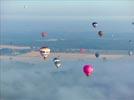 Photos aériennes de "montgolfiere" - Photo réf. E158021 - Lorraine Mondial Air Ballons 2015 : Vol du Vendredi 31 Juillet le matin.