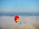 Photos aériennes de "montgolfiere" - Photo réf. E158034 - Lorraine Mondial Air Ballons 2015 : Vol du Vendredi 31 Juillet le matin.