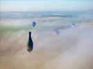 Photos aériennes de "montgolfiere" - Photo réf. E158038 - Lorraine Mondial Air Ballons 2015 : Vol du Vendredi 31 Juillet le matin.