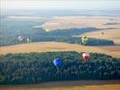Photos aériennes de "montgolfiere" - Photo réf. E158043 - Lorraine Mondial Air Ballons 2015 : Vol du Vendredi 31 Juillet le matin.