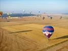 Photos aériennes de "montgolfiere" - Photo réf. E158050 - Lorraine Mondial Air Ballons 2015 : Vol du Vendredi 31 Juillet le matin.