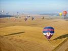 Photos aériennes de "montgolfiere" - Photo réf. E158051 - Lorraine Mondial Air Ballons 2015 : Vol du Vendredi 31 Juillet le matin.