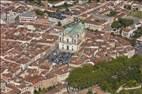 Photos aériennes de "dame" - Photo réf. E167079 - Le coeur de ville avec la Cathdrale Notre-Dame-de-l'Assomption