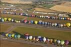 Photos aériennes - Mondial Air Ballons 2019 - Photo réf. E172854 - Grand Est Mondial Air Ballons 2019 : Grande Ligne du lundi 29 Juillet au matin.