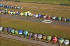 Photos aériennes - Mondial Air Ballons 2019 - Photo réf. E172869 - Grand Est Mondial Air Ballons 2019 : Grande Ligne du lundi 29 Juillet au matin.