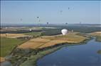 Photos aériennes - Mondial Air Ballons 2019 - Photo réf. E172992 - Grand Est Mondial Air Ballons 2019 : Grande Ligne du lundi 29 Juillet au matin.
